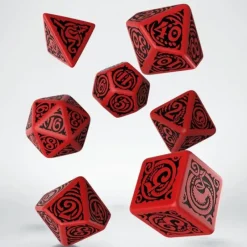 Dice>Q-Workshop Call of Cthulhu - The Outer Gods Dice Set Nyarlathotep (7 Pieces) - Your Source for Gaming Essentials