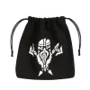 Dice>Q-Workshop Dice Bag - Dwarven Black - Your Source for Gaming Essentials