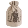 Dice>Q-Workshop Forest Dice Bag - Beige with Black - Your Source for Gaming Essentials