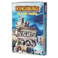 Dice>Q-Workshop Kingsburg Dice and Tokens Set - Black - Your Source for Gaming Essentials