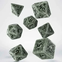 Dice>Q-Workshop Pathfinder Tyrant Grasp RPG Dice Set (7 Piece Polyhedral Dice Set) - Your Source for Gaming Essentials