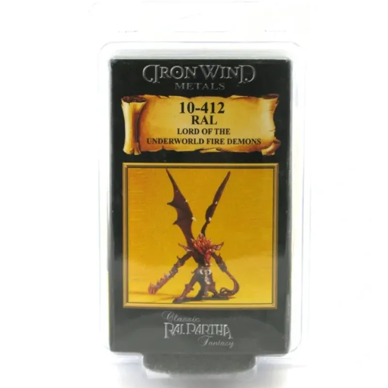 Tabletop Miniatures-Ral Lord of The BalrogsUnderworldFireDemons #10-412 Classic Ral Partha Figure - Your Source for Gaming Essentials