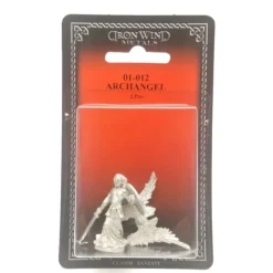 Tabletop Miniatures-Ral Partha Archangel #01-012 Unpainted Classic Fantasy RPG D&D Metal Figure - Your Source for Gaming Essentials