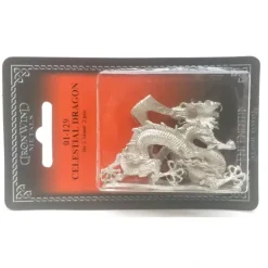 Tabletop Miniatures-Ral Partha Celestial Dragon #01-129 Unpainted Classic Fantasy RPG Metal Figure - Your Source for Gaming Essentials