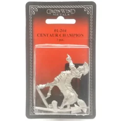 Tabletop Miniatures-Ral Partha Centaur Champion #01-204 Unpainted Classic Fantasy RPG Metal Figure - Your Source for Gaming Essentials