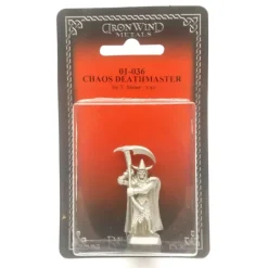 Tabletop Miniatures-Ral Partha Chaos Deathmaster #01-036 Unpainted Classic Fantasy RPG Metal Figure - Your Source for Gaming Essentials