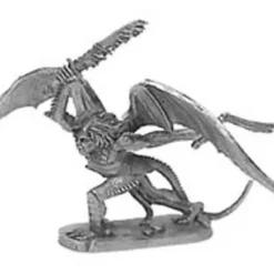 Tabletop Miniatures-Ral Partha Fallen Angel #01-191 Unpainted Classic Fantasy RPG D&D Metal Figure - Your Source for Gaming Essentials