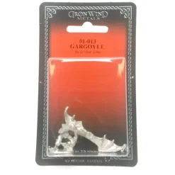 Tabletop Miniatures-Ral Partha Gargoyle #01-013 Unpainted Classic Fantasy RPG D&D Metal Figure - Your Source for Gaming Essentials