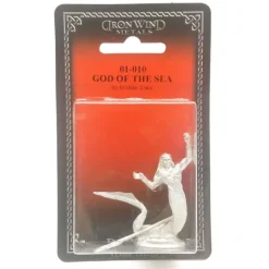 Tabletop Miniatures-Ral Partha God Of The Sea #01-010 Unpainted Classic Fantasy RPG D&D Metal Figure - Your Source for Gaming Essentials