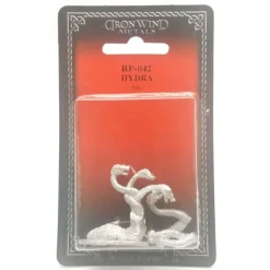 Tabletop Miniatures-Ral Partha Hydra #RP-042 Unpainted Metal RPG D&D Miniature Figure - Your Source for Gaming Essentials
