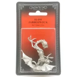Tabletop Miniatures-Ral Partha Jabberwock #01-095 Unpainted Classic Fantasy RPG D&D Metal Figure - Your Source for Gaming Essentials