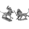 Tabletop Miniatures-Ral Partha Lion Centaurs (2 Pieces) #01-039 Unpainted Fantasy Metal Figure - Your Source for Gaming Essentials