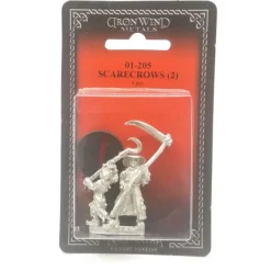 Tabletop Miniatures-Ral Partha Scarecrows (2 Pieces) #01-205 Unpainted Classic Fantasy Metal Figure - Your Source for Gaming Essentials