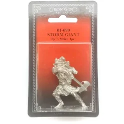Tabletop Miniatures-Ral Partha Storm Giant #01-090 Unpainted Classic Fantasy RPG D&D Metal Figure - Your Source for Gaming Essentials
