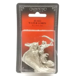 Tabletop Miniatures-Ral Partha Water Lords Pack (3 Pieces) #01-033 Unpainted Fantasy Metal Figure - Your Source for Gaming Essentials