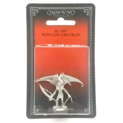 Tabletop Miniatures-Ral Partha Winged Gremlin #01-005 Unpainted Classic Fantasy RPG D&D Metal Figure - Your Source for Gaming Essentials