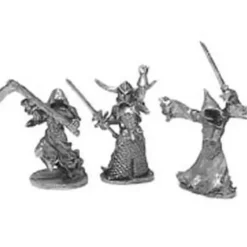 Tabletop Miniatures-Ral Partha Wraiths (3 Pieces) #01-041 Unpainted Classic Fantasy RPG Metal Figure - Your Source for Gaming Essentials