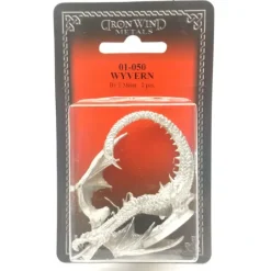 Tabletop Miniatures-Ral Partha Wyvern #01-050 Unpainted Classic Fantasy RPG D&D Metal Figure - Your Source for Gaming Essentials