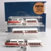 Rapido Trains 201003 HO Amtrak TurboTrain 3-Car Passenger Train-Only Set w/ DCC - Your Source for Gaming Essentials* Sale