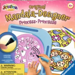 Toys-Ravensburger Original Mandala-Designer Junior Princess Kit - Your Source for Gaming Essentials