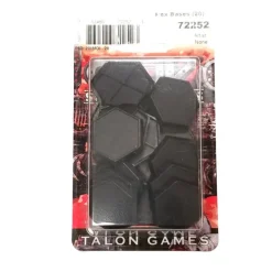 Tabletop Miniatures-Reaper Miniatures 1" CAV Hex Gaming Base (20 Pcs) #72252 for Reaper Mini Figures - Your Source for Gaming Essentials