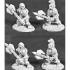 Tabletop Miniatures-Reaper Miniatures 4 Dwarven Fanatics 06045 Dark Heaven Army Pack Unpainted Mini - Your Source for Gaming Essentials