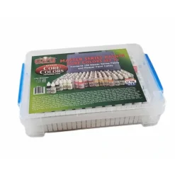 Tabletop Miniatures-Reaper Miniatures #09951 Master Series Paints Core Colors Set #1, 108 Colors (09001-09116) - Your Source for Gaming Essentials