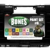 Tabletop Miniatures-Reaper Miniatures #09981 MSP Bones Ultra-Coverage Paint Set #6 - 16 Bottles - Your Source for Gaming Essentials