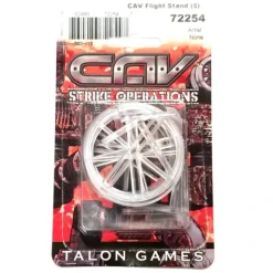 Tabletop Miniatures-Reaper Miniatures 2" Transparent Slotted Round Base+Long Hover Peg (5 Ea) #72254 - Your Source for Gaming Essentials