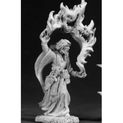 Tabletop Miniatures-Reaper Miniatures Aaron the Conjuror #03046 Dark Heaven Legends Unpainted Metal - Your Source for Gaming Essentials