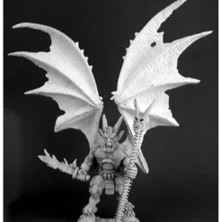 Reaper Miniatures Abyst, Demon Lord #03121 Dark Heaven Legends Unpainted Metal - Your Source for Gaming Essentials Flash Sale