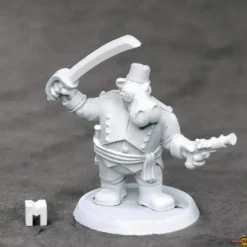 Tabletop Miniatures-Reaper Miniatures Admiral Gnoph #50345 Chronoscope Unpainted Metal Figure - Your Source for Gaming Essentials