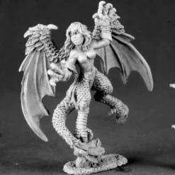Tabletop Miniatures-Reaper Miniatures Aello, Harpy #03480 Dark Heaven Legends Unpainted Metal Figure - Your Source for Gaming Essentials