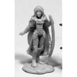 Tabletop Miniatures-Reaper Miniatures Aeris, Female Elf Ranger #77405 Bones Unpainted Plastic Figure - Your Source for Gaming Essentials