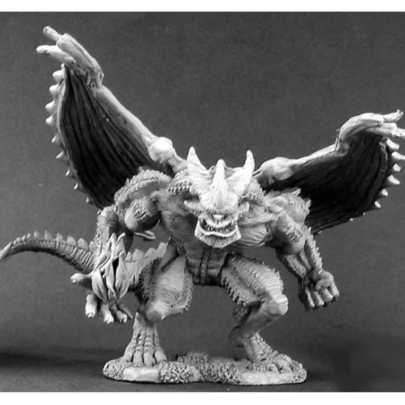 Tabletop Miniatures-Reaper Miniatures Agramon, Pit Devil #02895 Dark Heaven Legends Unpainted Metal - Your Source for Gaming Essentials