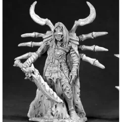 Tabletop Miniatures-Reaper Miniatures Al Rach Hazzed, Barrow War #03313 Dark Heaven Unpainted Metal - Your Source for Gaming Essentials