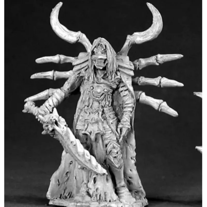 Tabletop Miniatures-Reaper Miniatures Al Rach Hazzed, Barrow War #03313 Dark Heaven Unpainted Metal - Your Source for Gaming Essentials