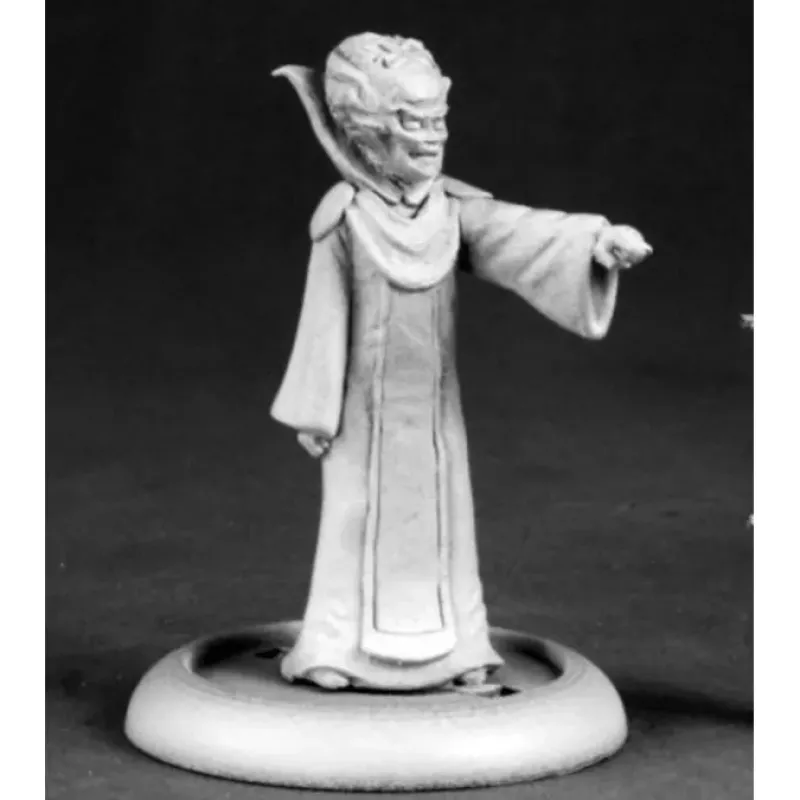 Tabletop Miniatures-Reaper Miniatures Alien Overlord Boss #50197 Chronoscope D&D RPG Mini Figure - Your Source for Gaming Essentials