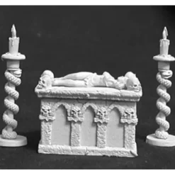 Tabletop Miniatures-Reaper Miniatures Altar Of Evil with Vic #02580 Dark Heaven Unpainted Metal - Your Source for Gaming Essentials