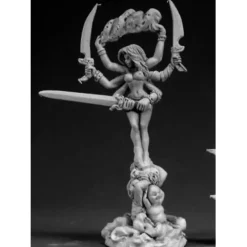 Tabletop Miniatures-Reaper Miniatures Alyscia of the Abyss #03323 Dark Heaven Unpainted Metal - Your Source for Gaming Essentials