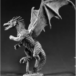 Tabletop Miniatures-Reaper Miniatures Amber Dragon #02457 Dark Heaven Legends Unpainted Metal Figure - Your Source for Gaming Essentials