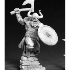 Tabletop Miniatures-Reaper Miniatures Amon, Viking Warrior #03385 Dark Heaven Unpainted Metal - Your Source for Gaming Essentials