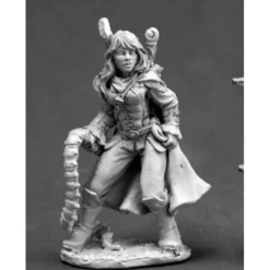 Tabletop Miniatures-Reaper Miniatures Amrielle, Female Ranger #03660 Dark Heaven Unpainted Metal - Your Source for Gaming Essentials