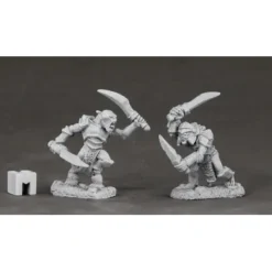 Tabletop Miniatures>Reaper Miniatures Armored Goblin Swordsmen #03851 Dark Heaven Unpainted Metal - Your Source for Gaming Essentials