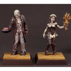 Tabletop Miniatures>Reaper Miniatures Barglemore & Camille #01626 ReaperCon Unpainted Metal Figure - Your Source for Gaming Essentials