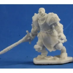 Tabletop Miniatures>Reaper Miniatures Barrow Warden 1 #77346 Bones Unpainted Plastic RPG Mini Figure - Your Source for Gaming Essentials