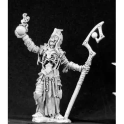 Tabletop Miniatures>Reaper Miniatures Barrow Warden Mystic #03428 Dark Heaven Unpainted Metal - Your Source for Gaming Essentials