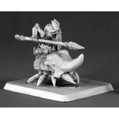 Tabletop Miniatures>Reaper Miniatures Bata, Beetle Rider Captain #14568 Bloodstone Gnomes Unpainted - Your Source for Gaming Essentials