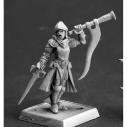 Tabletop Miniatures>Reaper Miniatures Battle Herald #60104 Pathfinder Miniatures Unpainted D&D Mini - Your Source for Gaming Essentials