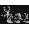 Tabletop Miniatures>Reaper Miniatures Beastmen Of the Wyld #02900 Dark Heaven Unpainted Metal - Your Source for Gaming Essentials